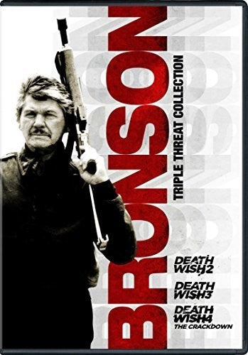 Bronson Triple Threat Collection: Death Wish 2 / Death Wish 3 / Death Wish 4: The Crackdown (DVD)