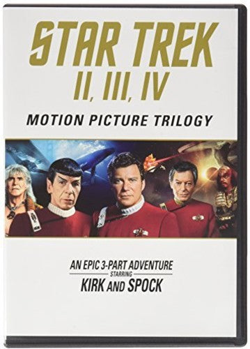 Star Trek: Motion Picture Trilogy II, III, IV (Blu-ray)