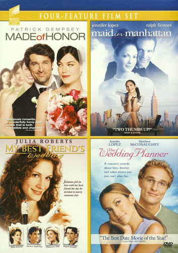 Made of Honor / Maid in Manhattan / My Best Friend's Wedding / Wedding (DVD)