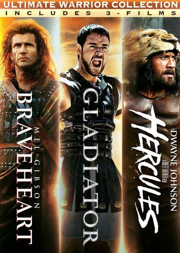 Ultimate Warrior Collection: Braveheart / Gladiator / Hercules: Triple Pack (DVD)