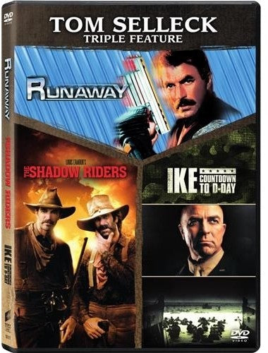 Tom Selleck Triple Feature (Runaway / The Shadow Riders / Ike: Countdown to D-Day) (DVD)