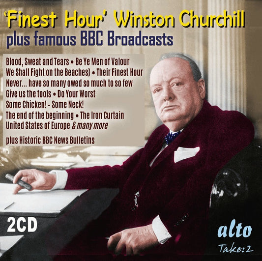 Finest Hour Winston Churchill's Greatest Speeches (CD)