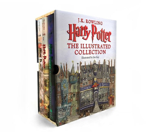 Harry Potter: The Illustrated Collection: Books 1-3 Boxed Set