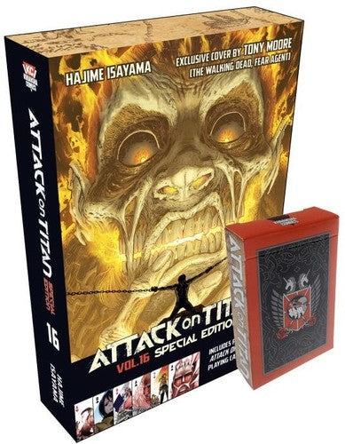 Attack on Titan 16 Special Edition with Playing Cards