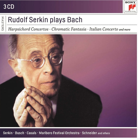 Rudolf Serkin - Rudolf Serkin Plays Bach (CD)