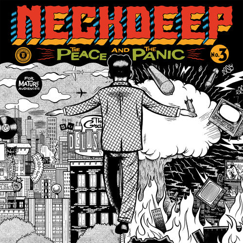 Neck Deep - The Peace And The Panic CD in sleek black casing from Alliance Entertainment