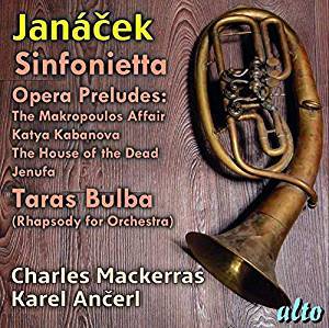 Charles Mackerras - Janacek Sinfonietta Opera Preludes Taras Bulba (CD)