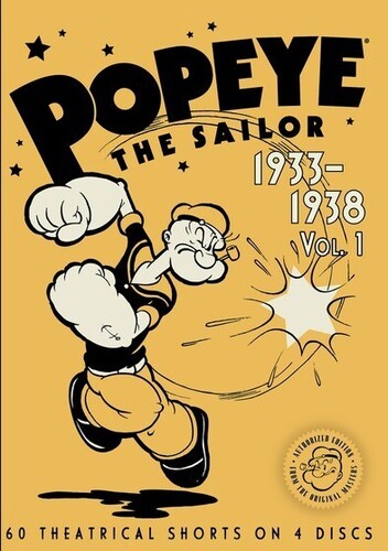 Popeye the Sailor: Volume 1: 1933-1938 (DVD)