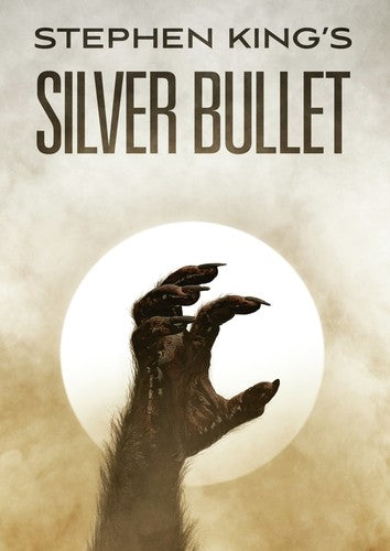 Stephen King's Silver Bullet DVD from Alliance Entertainment, featuring horror-themed artwork and bold title graphics.