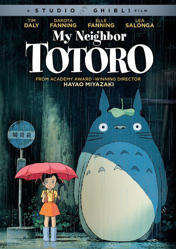My Neighbor Totoro DVD by Alliance Entertainment featuring colorful anime artwork and classic film design.