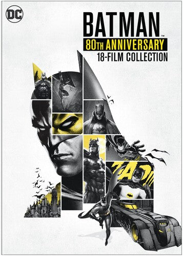 Batman: 80th Anniversary 18-Film Collection DVD (DVD)