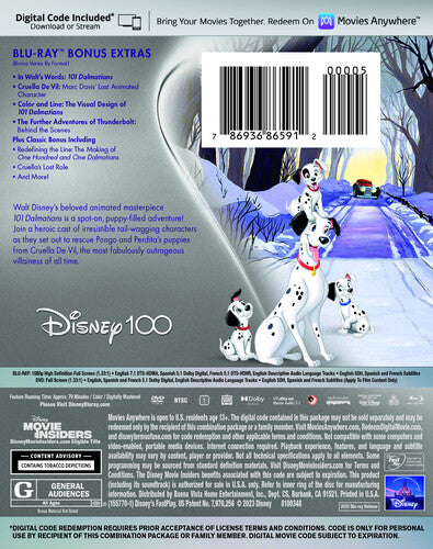 101 Dalmatians (The Walt Disney Signature Collection) (Blu-ray)