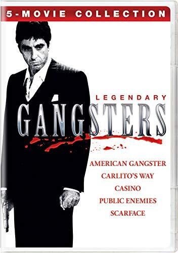 Legendary Gangsters: 5-Movie Collection (American Gangster/Carlito'sWay/Casino/Public Enemies/Scarface) (DVD)