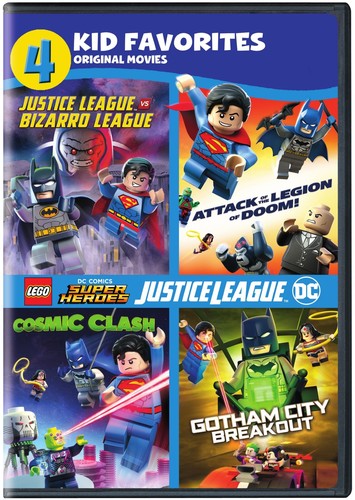 4 Kid Favorites: Lego DC Super Heroes (DVD)