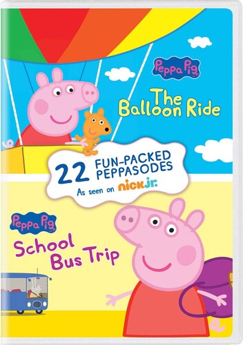 Peppa Pig: The Balloon Ride/School Bus Trip (DVD)