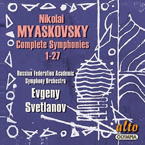 Russian Federation Academic SO Svetlanov Evgeni - Myaskovsky: Complete Symphonies 1-27 (CD)