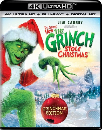 Dr. Seuss' How the Grinch Stole Christmas (Grinchmas Edition) (4K Ultra HD)