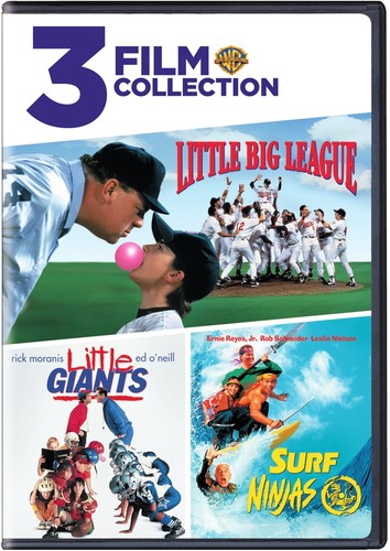 3 Film Collection: Little Big League / Little Giants / Surf Ninjas (DVD)