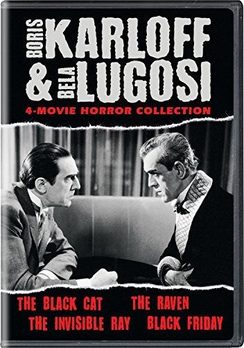 Boris Karloff & Bela Lugosi: 4-Movie Horror Collection (DVD)