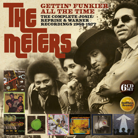 The Meters - Gettin Funkier All The Time: Complete Josie / Reprise & Warner Recordings 1968-1977 (CD)