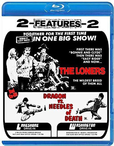 Loners + Dragon Vs Needles Of Death (Drive-In Double Feature #7) (Blu-ray)