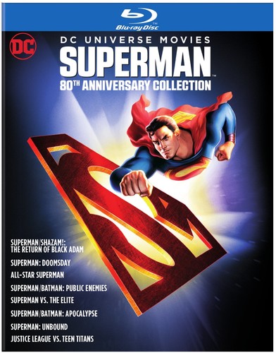 Superman: 80th Anniversary Collection (DC Universe Movies) (Blu-ray)