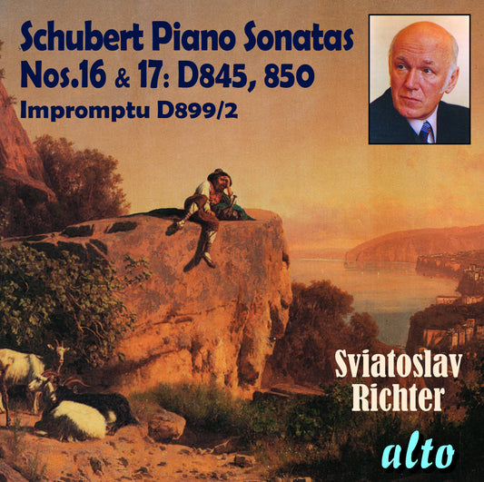 Sviatoslav Richter - Schubert: Piano Sonatas Nos. 16 & 17, Impromptu No. 2 (CD)