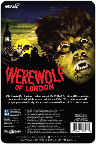 Universal Monsters - ReAction Figures - Werewolf of London