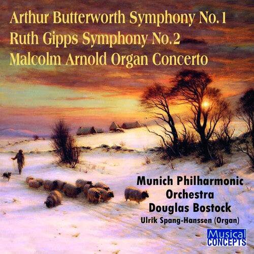 Douglas Bostock - Arthur Butterworth Symphony No.1; Ruth Gipps Symphony No.2; Malcolm A (CD)