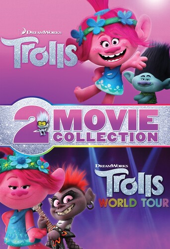 Trolls / Trolls World Tour 2-Movie Collection (DVD)