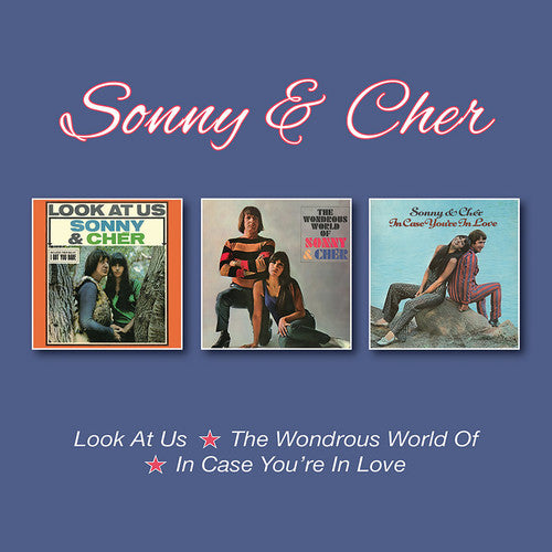 Sonny & Cher - Look At Us / Wondrous World Of / In Case You'Re In (CD)