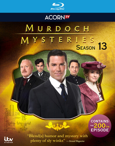 Murdoch Mysteries: Season 13 (Blu-ray)