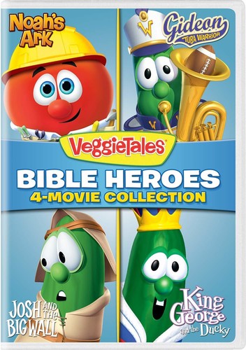 Veggietales: Bible Heroes - 4-Movie Collection (DVD)