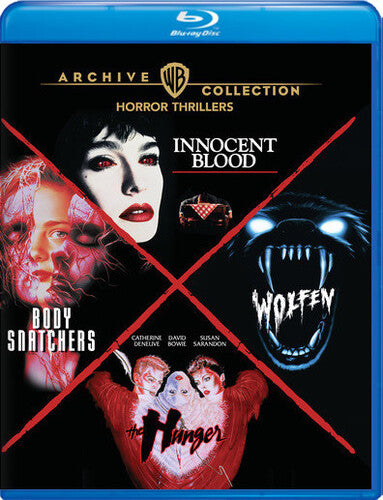 Horror Thrillers: 4-Film Collection (Blu-ray)