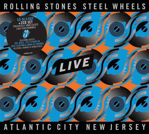 The Rolling Stones - Steel Wheels Live (Live From Atlantic City, NJ, 1989) [2CD/Blu-ray] (CD)