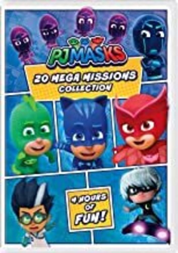 PJ Masks: 20 Mega Missions Collection (DVD)