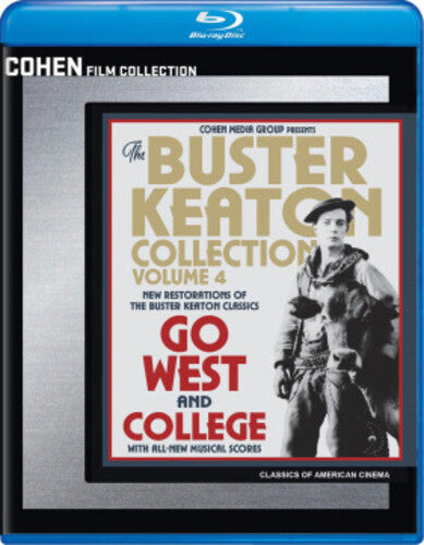 The Buster Keaton Collection: Volume 4 (Go West / College) (Blu-ray)