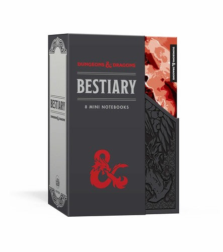 Bestiary Notebook Set: 8 Mini Notebooks (Dungeons & Dragons, D&D)