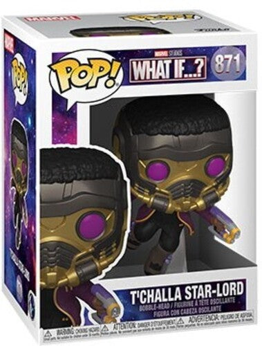 FUNKO POP!: What If? - T'Challa Star -Lord