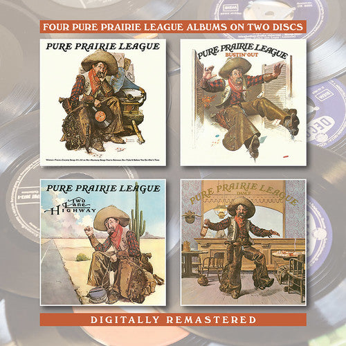 Pure Prairie League - Pure Prairie League / Bustin Out / Two Lane Highway / Dance (CD)