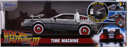 Jada 1:24 Diecast Back to the Future 3 Time Machine With Lights