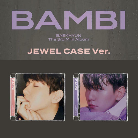 EXO - Bambi (Random Cover) (incl. 8pg Lyric Paper, AR Clip Card + AR Photo Card) (CD)