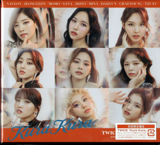 TWICE - Kura Kura (Version B) (incl. Trading Card + Sticker) (CD)