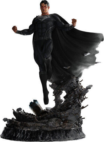 WETA Workshop Limited Edition Polystone - Justice League (Zack Snyder) - Superman - Black Suit - 1:4 Scale Statue