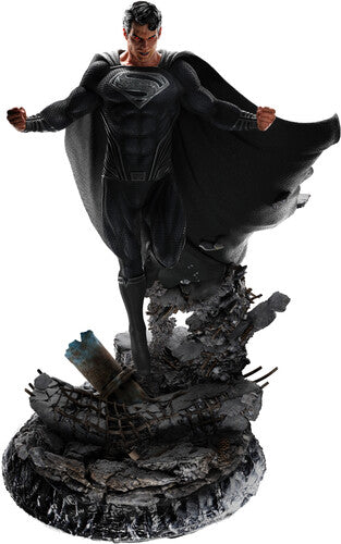 WETA Workshop Limited Edition Polystone - Justice League (Zack Snyder) - Superman - Black Suit - 1:4 Scale Statue