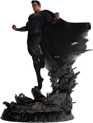 WETA Workshop Limited Edition Polystone - Justice League (Zack Snyder) - Superman - Black Suit - 1:4 Scale Statue