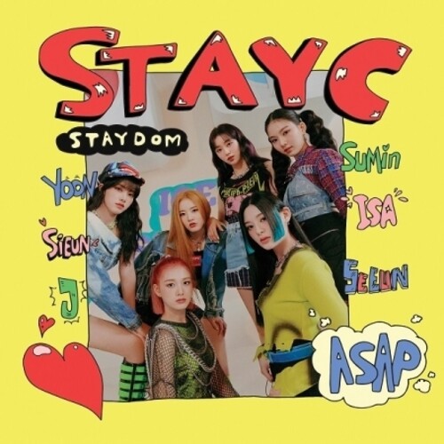 Stayc - Staydom (Incl. 72Pg Photobook, Photocard, Postcard, Sticker + Fragrance Card) (CD)