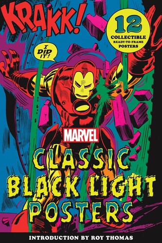 Marvel Classic Black Light Collectible Poster Portfolio