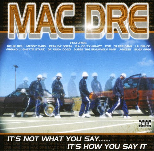 Mac Dre - It's Not What You Say It's How You Say It (CD)