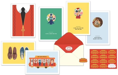 Mister Rogers' Neighborhood: 12 Note Cards with Envelopes and Golden Seals: All-Occasion Greetings to Make Anyone Feel Special